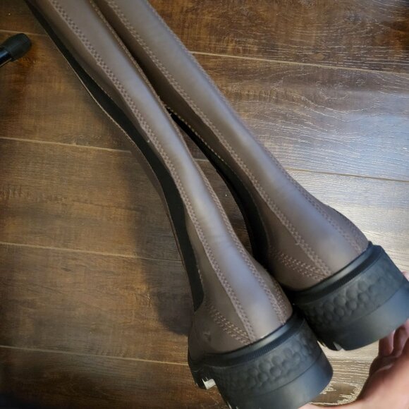 NEW Timberland Cortina Valley Boots Womens 9 Knee High Outdoors Rugged Brown - Picture 6 of 10